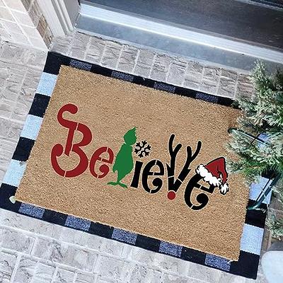 Large Christmas Stencils for Painting on Wood Reusable Merry Holiday Paint  Stencil for Crafts Art Supplies Sign Cookie Ornament Wall Home Door Hang  Decor (8 Christmas 2) - Yahoo Shopping