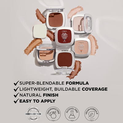 L'Oreal Paris True Match Super Blendable Oil Free Makeup Powder, W8 Creme  Cafe, 0.33 oz - Yahoo Shopping