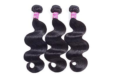 Deep Wave Human Hair 4 Bundles Brazilian Virgin Hair Weave Bundles Deep  Curly 12A Grade Unprocessed Hair Extensions Natural Black 20 22 24 26 inch