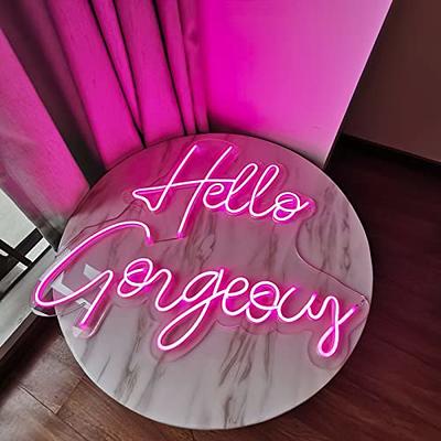 Custom Neon Signs for Wall Decor Personalized Name Neon Lights for Bedroom  Birthday Home Wall Decorations Pink LED Neon Light Christmas Decorations