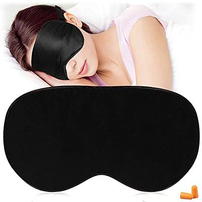 10 Pcs Sleep Mask for Side Sleeper, 100% Blackout 3D Eye Mask for Sleeping,  Night Blindfold for Men Women (Black) - Yahoo Shopping