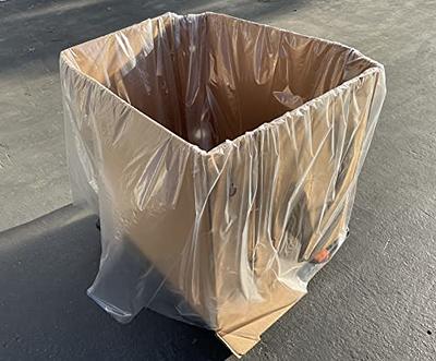 Aluf Plastics 44 gal. Heavy-Duty Black Trash Bags - 38 in. x 53 in. (Pack of 100) 2 Mil (eq) - for Construction and Commercial Use