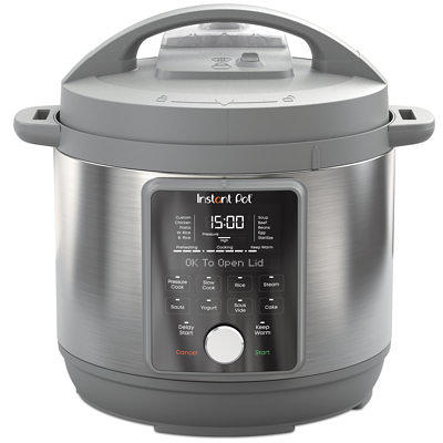 Instant Pot Max 6 Quart Multi-use Electric Pressure Cooker with 15psi  Pressure Cooking, Sous Vide, Auto Steam Release Control and Touch Screen