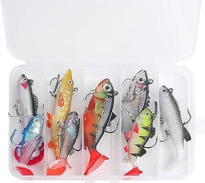 Fishing Lures, 8 Pcs Colorfully Reflective Fishing Spoons Jigs