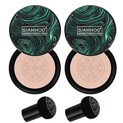 SIAMHOO 2pcs Air Cushion CC Cream Mushroom Head,BB Cream,Foundation Makeup Moisturizing  Foundation Brightening Fitting Base,Concealer Lasting(NATURAL) - Yahoo  Shopping