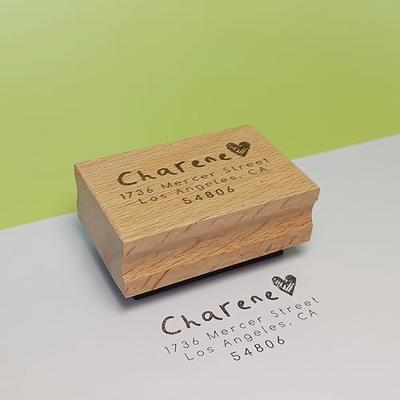 Traditional Custom Rubber Stamp - Up to 16 Designs to Choose, Custom  Address Stamp, Address Label Stamp, Personalized Self-Inking Stamp, Custom Return Address Stamp