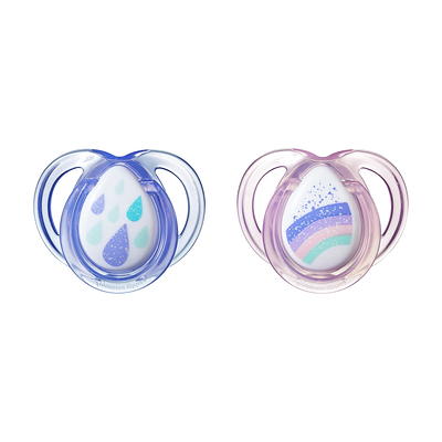 Tommee Tippee Ultra-Light Silicone Pacifier, Symmetrical One-Piece