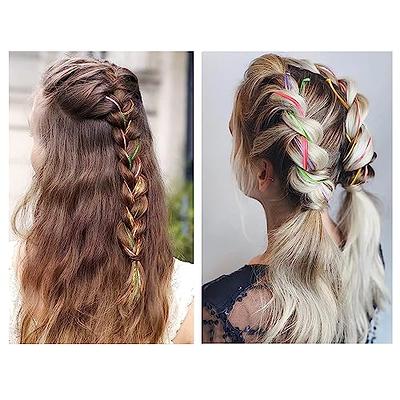 32Pcs Colorful Hair Wrap String For Braids, Multi Rainbow Braiding Hair Tie,  Gradient Color Hair Rope Band, Girls Braids Hair Styling Accessories (C#) -  Yahoo Shopping