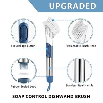 MightyNest Dish Brush Replacement Head Only | Natural Fiber Dish Brush |  Scrub Brush for Pans, Pots & Kitchen Cleaning | 1 Replacement Head