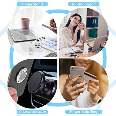 360°Rotating Finger Ring Holder for Cell Phone Universal Back Grip Folding  Stand | eBay