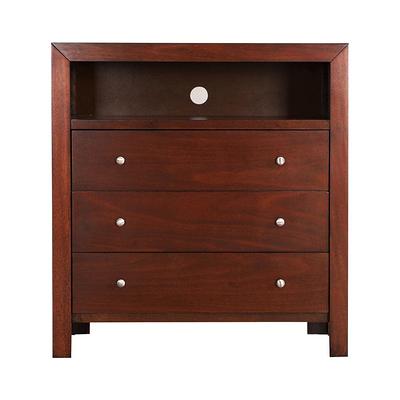 Alaterre Furniture Windsor 5-Drawer Driftwood Gray Chest of