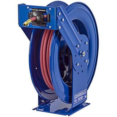 Hand Crank Hose Reel: 1 1/2 I.D., 50' Hose Capacity, Less Hose, 1500 PSI