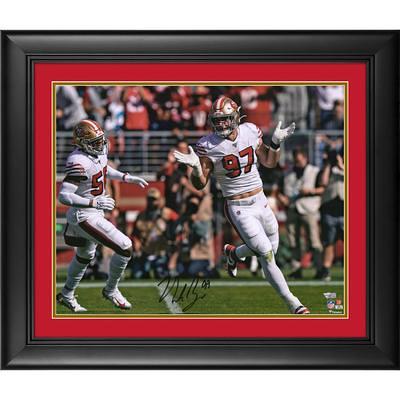 Nick Bosa San Francisco 49ers Highland Mint 13'' x 13'' Impact Jersey  Framed Photo