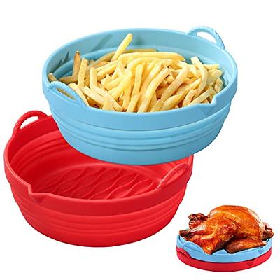 2-Pack Air Fryer Silicone Liners Pot for 5QT or UK
