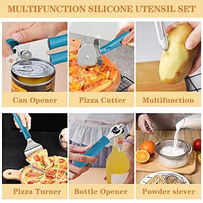 Silicone Cooking Utensils Set, 43Pcs Non-Stick Heat Resistant Kitchen  Utensils S