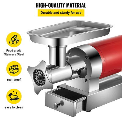 VEVORbrand Hand Operated Meat Grinder 304 Stainless Steel Manual