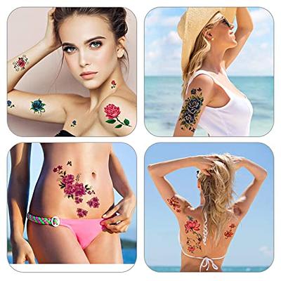 Waterproof Temporary Tattoos for Kids Face Arm, 30 Sheets Glow In The Dark  Mixed Style Cartoon Tattoos Sticker Removable, Luminous Fake Tattoo for  Kids Body Art, Party Favors for Kids, Gifts 