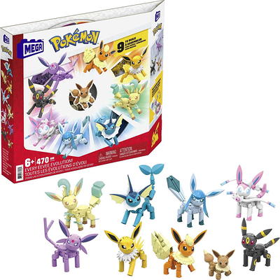 MEGA Pokemon Chikorita Action Figure Building Set with Poke Ball