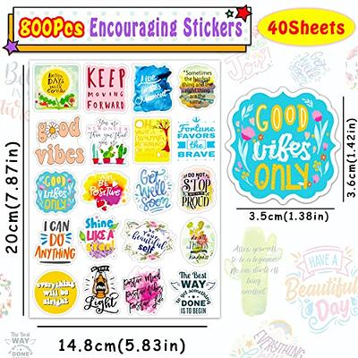 Positive Affirmation Stickers for Kids Self-love Stickers for Kids Motivational  Stickers for Kids 