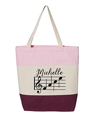 Colorful Piano Tote Bag