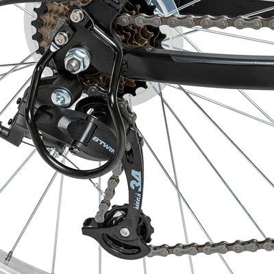 Bekritiseren Vijfde sieraden Decathlon Rockrider ST50, 21 Speed Aluminum Mountain Bike, 26", Unisex,  Black, Large - Yahoo Shopping