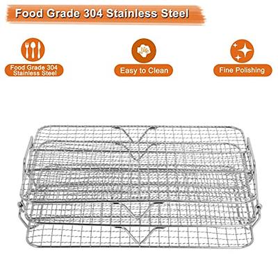 Air Fryer Rack For Ninja Foodi Grill XL Air Fryer, Multi-Layer