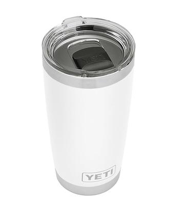 Yeti 30 oz Rambler Tumbler with MagSlider Lid, White