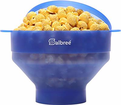 Elite Gourmet Fast Hot Air Popcorn Popper, 1300W Electric Popcorn Maker with Measuring Cup & Butter Melting Tray, Oil-Free, Great for Home Party