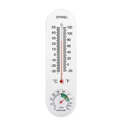 Outdoor/Indoor Thermometer Hygrometer Humidity Meter Thermometers  Temperature Humidity Gauge Meter with Celsius/Fahrenheit (℃/℉) for Patio  Field Cellar Garden Humidors Greenhouse - Yahoo Shopping