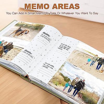 6 x 4 Inch Photo Album Book 200 Slip In Pockets Family Photo Album  Organiser
