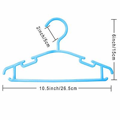 Sharpty Kids Plastic Hangers, Children's Hangers for Baby, Toddler, and  Child Clothes - Everyday Standard Use - Ideal for Boys and Girls Closet