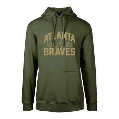 Dick's Sporting Goods Levelwear Men's Atlanta Braves Red Podium