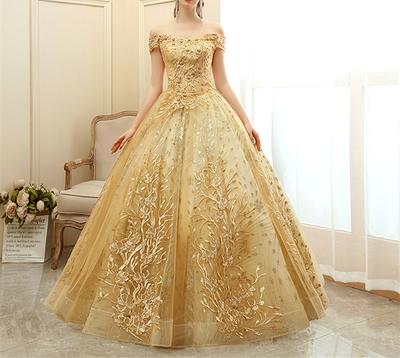 Fairy Ball Gown Wedding Dress