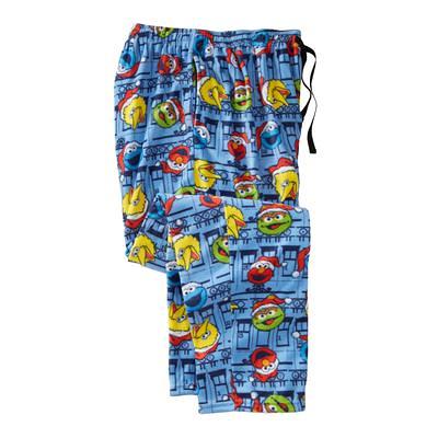 Men's Cuddl Duds Fleece Pajama Pants, Size: Small, Light Blue