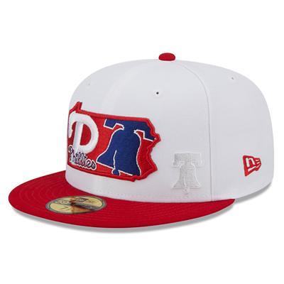 New Era Men's New Era Navy Philadelphia Phillies White Logo 59FIFTY Fitted  Hat