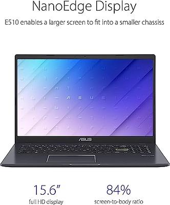 ASUS Vivobook Go 15 L510 Student Laptop, 15.6 FHD Display, Intel Celeron N4020  Processor, Dual-core, 4GB RAM, 128GB Storage(64GB eMMC+64GB MSD), 1 Year  Microsoft 365, Thin & Light, Windows 11 S 