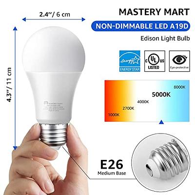 TORCHSTAR G25 LED Vanity Globe Light Bulbs, 40W Equivalent, Dimmable,  450LM, E26 Base, UL & Energy Star Listed, 2700K Soft White, Pack of 6