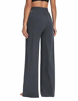 Sarin Mathews Women's Comfy Wide Leg Drawstring Sweatpants with Pockets 