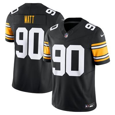 Men's Pittsburgh Steelers T.J. Watt Nike Black Vapor Elite Player Jersey