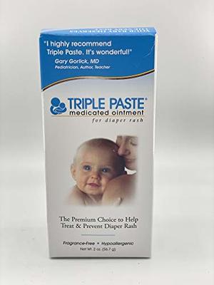 Triple Paste Medicated Ointment for Diaper Rash, Hypoallergenic - 2 oz  (Pack of 1) - Yahoo Shopping