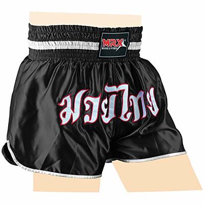 SOTF Boxing Shorts Men Muay Thai Fight Shorts MMA Shorts for Men BJJ Large