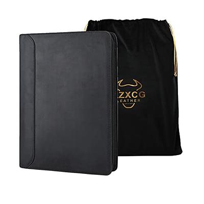 3 Ring Binder Portfolio, Custom Cover, Leather A4, Business Gifts, Lawyer  Executive - Yahoo Shopping