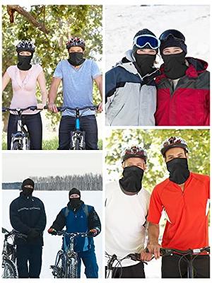 Shy Velvet Balaclava Wind-Resistant Winter Face Mask, Fleece Ski Mask for  Men and Women, Warm Face Cover Hat Cap Scarf Black