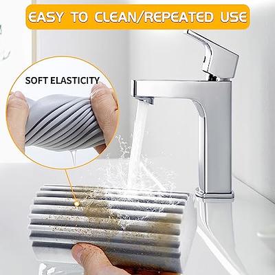 Cleaning Duster Sponge Damp Tool - 4 Pack Shadowgallery Reusable Household  Sponges Dusters Magical Dust Sponge for Cleaning Blinds, Glass, Baseboards