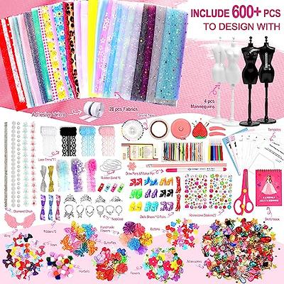 Fashion Design Studio - Sewing Kit for Kids - Designer Dress Girls Arts  Crafts Kits Ages 6, 7, 8, 9, 10, 11, 12 Age - Learn to Sketch, Sew, Style 