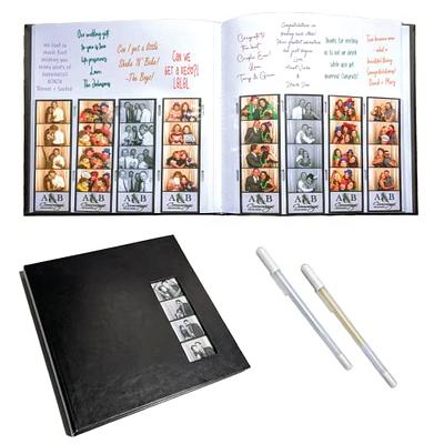 Photo Album Set, 3-Ring Binder 8.5 x 9.5, with 50 Clear Heavyweight  2-Pocket Sleeves & 6 Tab Dividers, by Better Office Products, holds 200 4x6