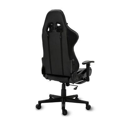 Adjustable Reclining Ergonomic Faux Leather Swiveling PC & Racing Game Chair with Footrest The Twillery Co. Color: White