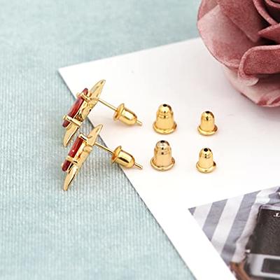 Earring Backs Earring Pin Backs For Studs/droopy Ears - Temu