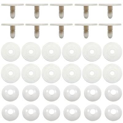 TOAOB 20 Set 20mm Doll Joints White Plastic Animal Joints for Doll Making  Limbs and Head Joints - Yahoo Shopping