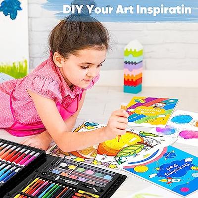 iBayam Art Supplies, 149-Pack Drawing Kit Painting Art Set Art Kits Gifts  Box, Arts and Crafts for Kids Girls Boys, with Coloring Book, Crayons,  Pastels, Pencils, Watercolor Pens & Cakes - Yahoo